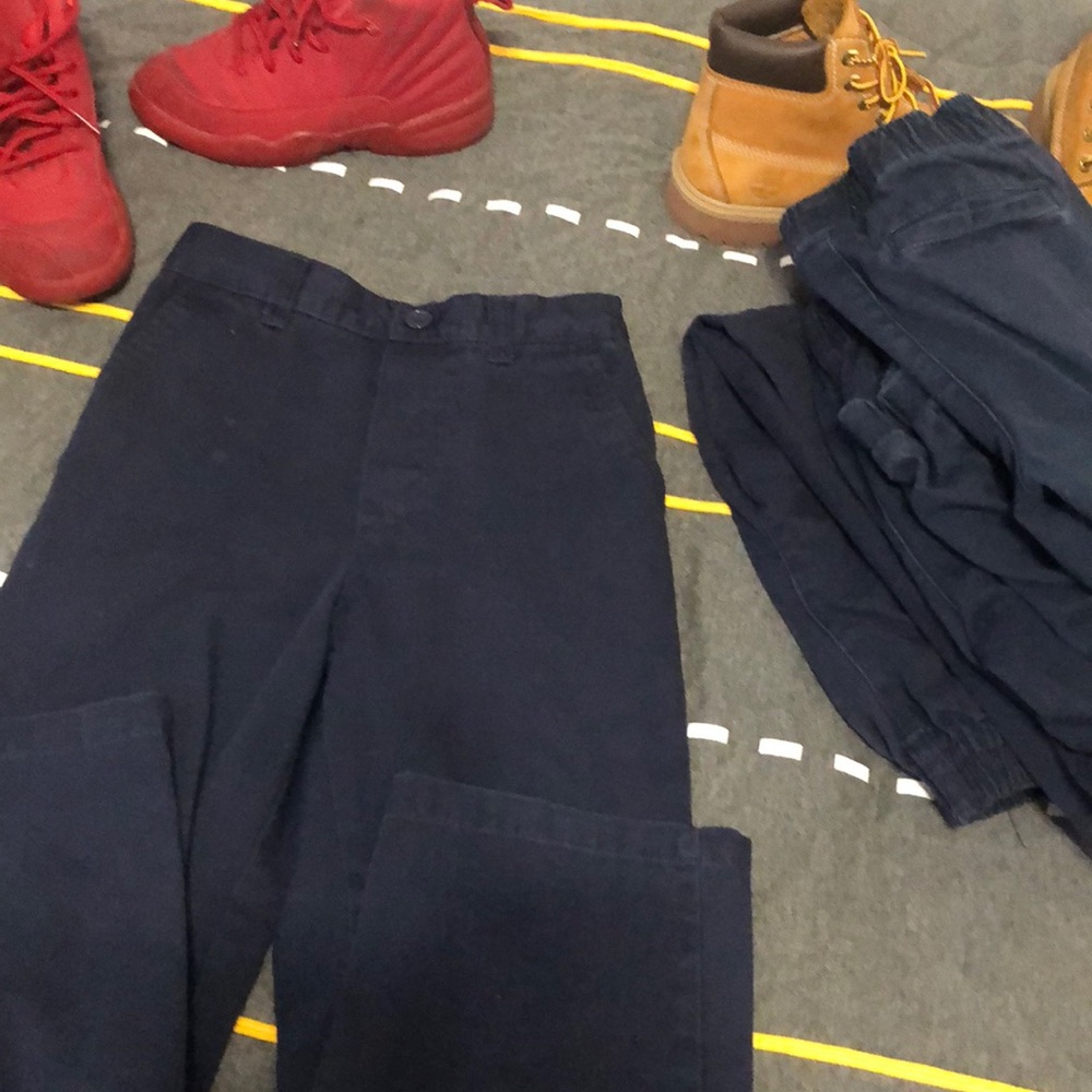 4 blue 6T pants